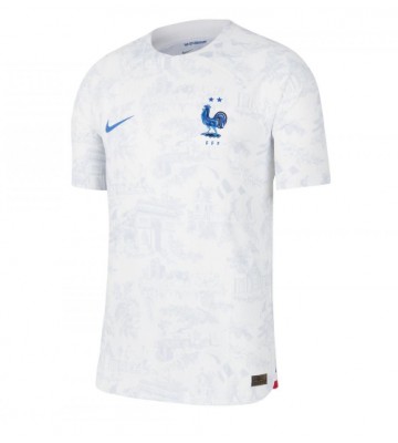 Maillot de foot France Extérieur Monde 2022 Manches Courte